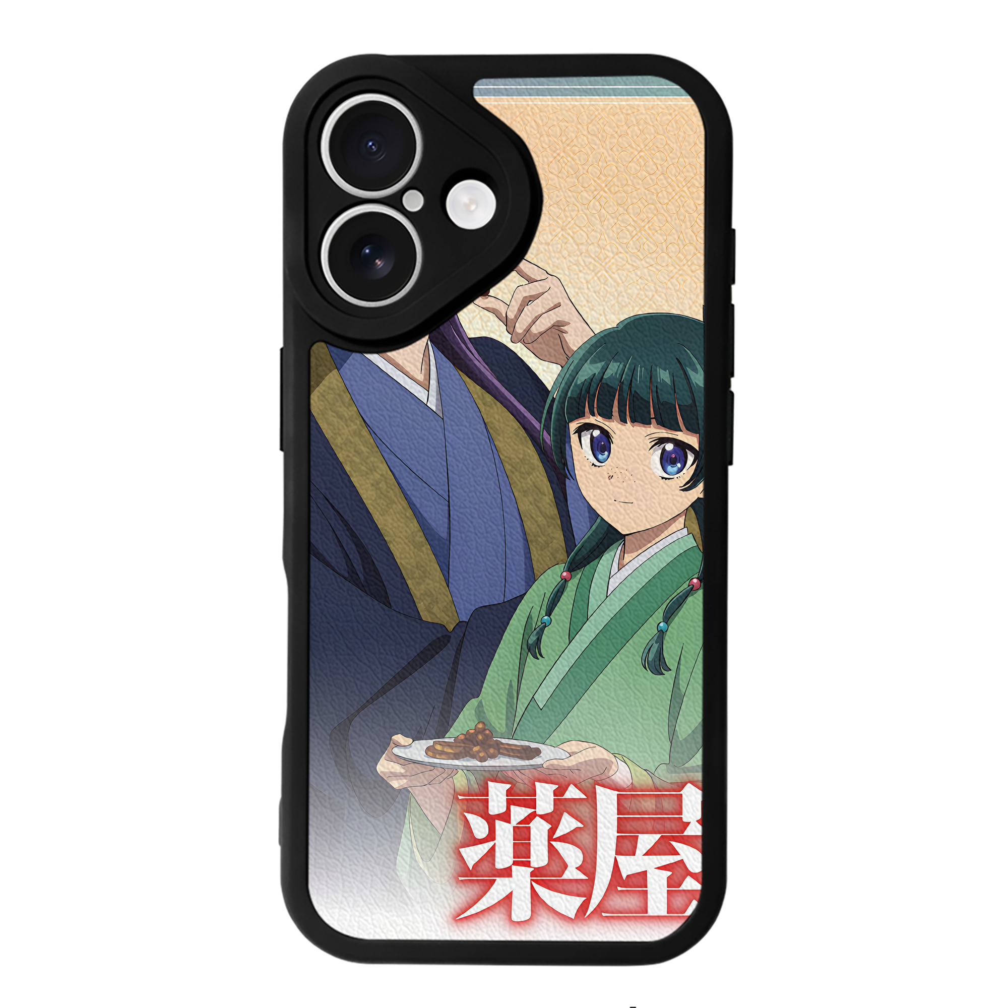 （画像用） 薬屋のひとりごと The Apothecary Diaries 【iPhone 16シリーズ対応】シリコンスマホケース（レザー調） 材質：シリコン